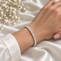Bracelet tennis en moissanite JOYA