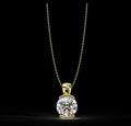 Collier en moissanite 2 carats | JOYA